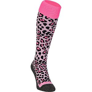 brabo socks cheetah soft pink