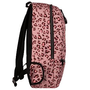 Brabo Backpack Fun Cheetah/Pink