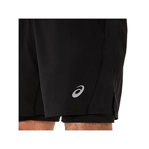 Asics core 2in1 7inch short